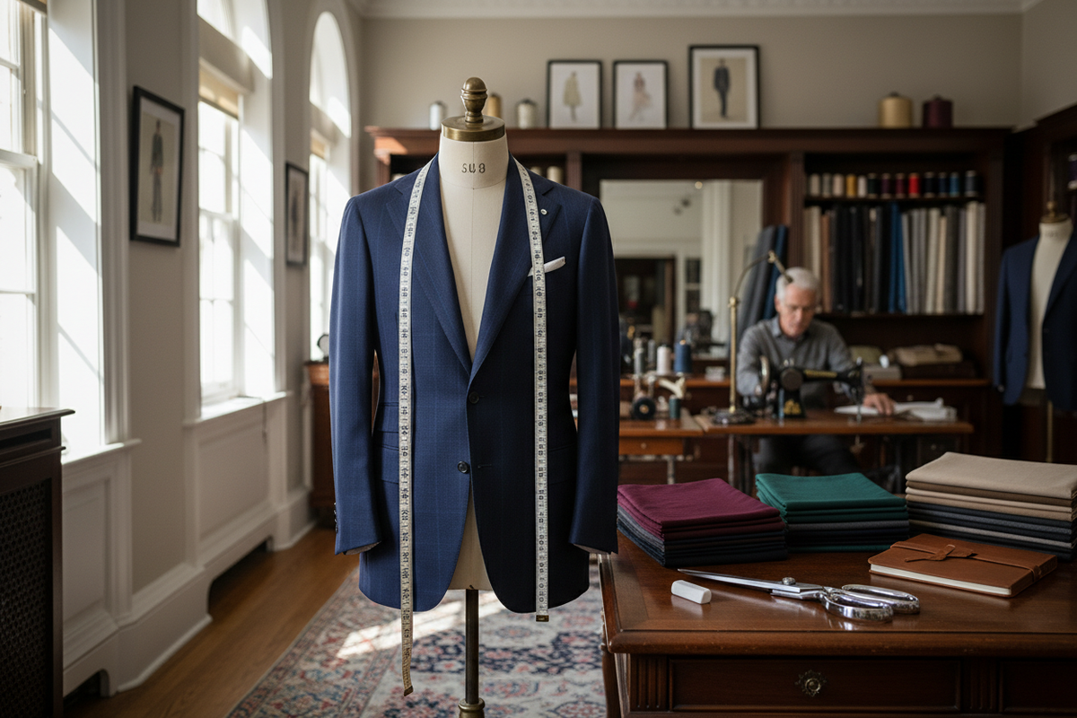 Custom Made Suit (Fabric Consultation & Fitting) – Robert's Men Suits